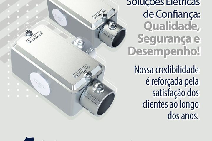 Dailet Versátil DV — condulete leve sem rosca